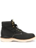 Visvim Ankle Lace-up Boots - Black