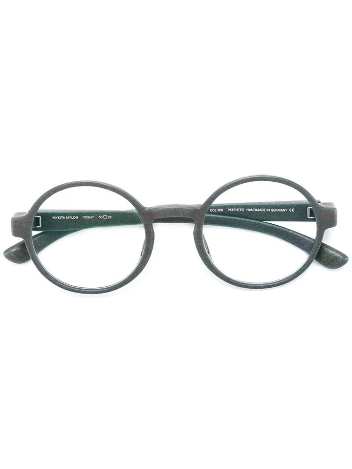 Mykita Yoshi Glasses, Green, Polyamide