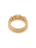 Gas Bijoux Strada Ribbed Ring - Gold