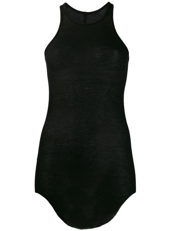 Rick Owens Fitted Vest - Black