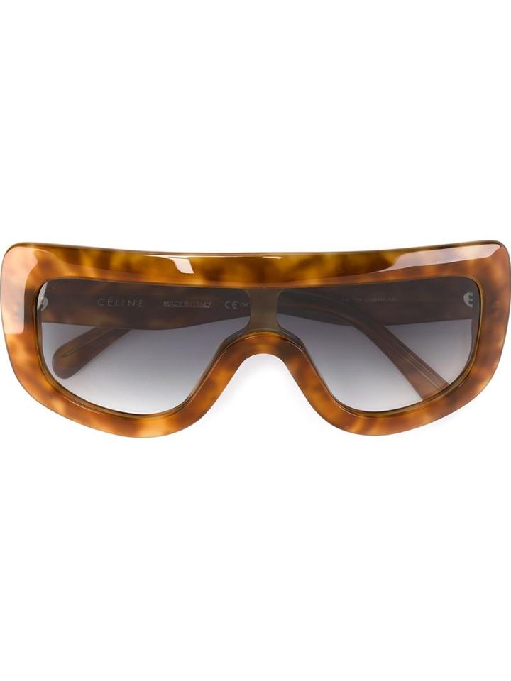 'adele' Sunglasses, Adult Unisex, Yellow/orange, Acetate, Céline Eyewear