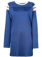 Mm6 Maison Margiela Anniv 20 Dress, Women's, Size: Xs, Blue, Viscose/cotton/polyamide