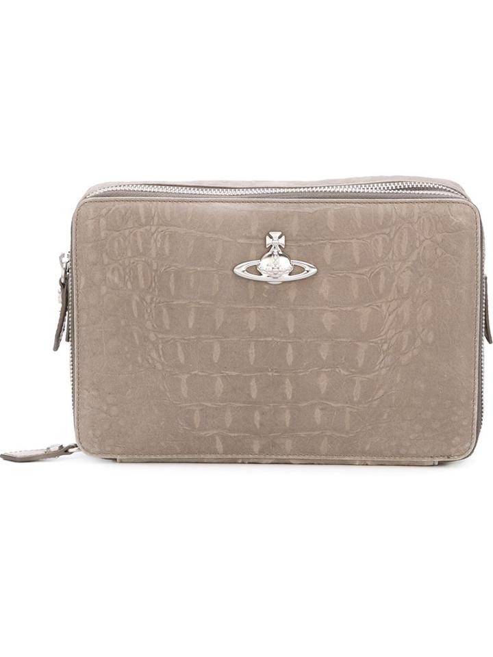 Vivienne Westwood Crocodile Effect Clutch