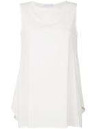 Fabiana Filippi Boat Neck Blouse - White