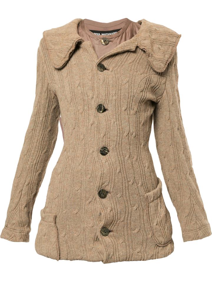 Junya Watanabe Comme Des Garçons Vintage Attached-shirt Cardigan -