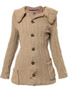 Junya Watanabe Comme Des Garçons Vintage Attached-shirt Cardigan -