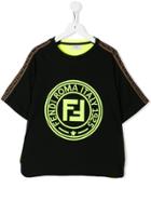 Fendi Kids Logo T-shirt - Black