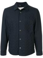 Gieves & Hawkes Quilted Short Jacket - Blue