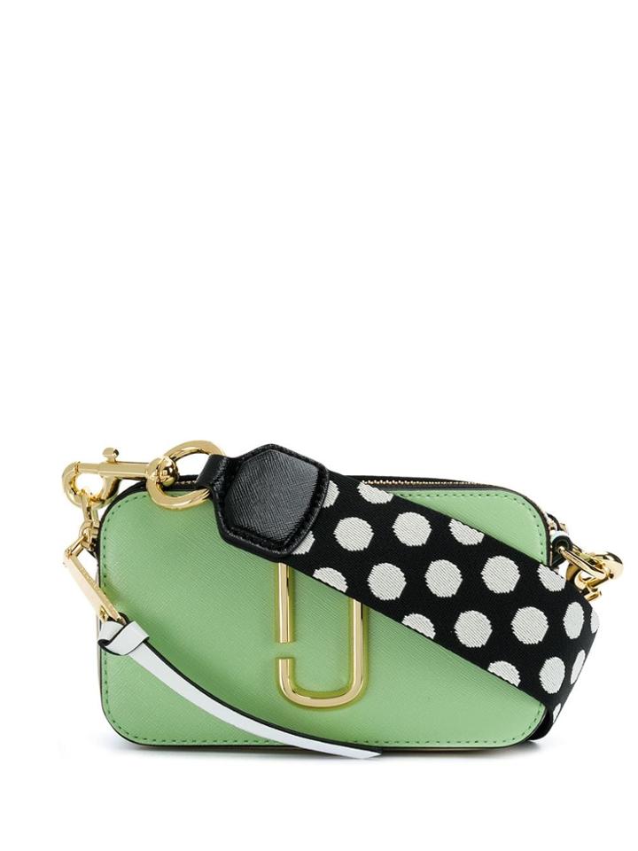 Marc Jacobs Logo Appliqué Camera Bag - Green
