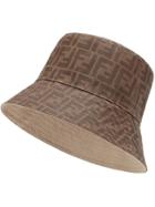 Fendi Reversible Bucket Hat - Brown