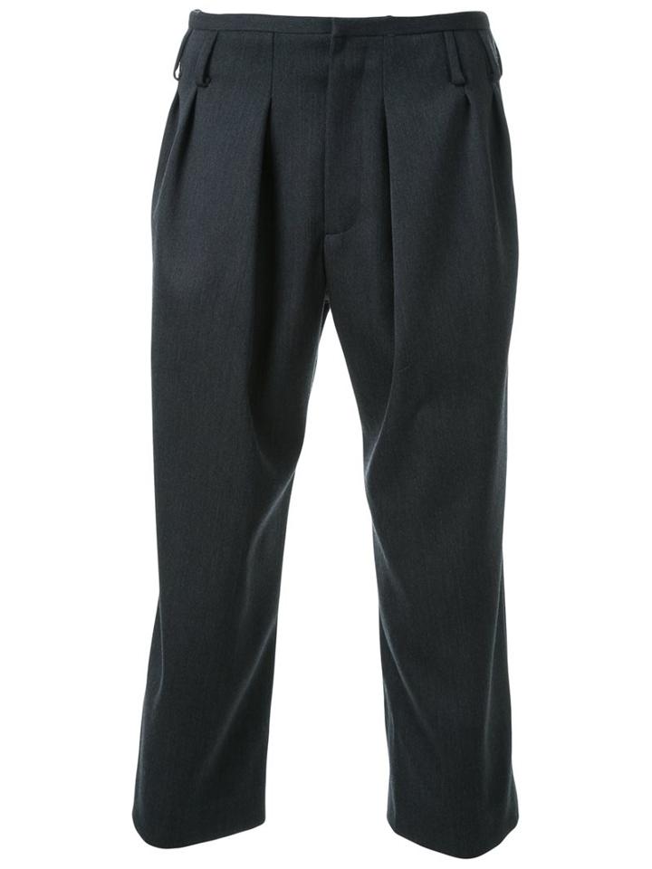 Fad Three Cropped Tailored Trousers