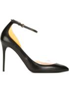 Jimmy Choo Lucy Pumps, Women's, Size: 37.5, Black, Rubber/calf Leather/leather