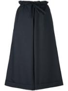 Daniela Gregis Drawstring Wide-legged Trousers - Grey