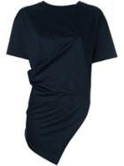 Jil Sander 'liset' T-shirt, Women's, Size: Large, Blue, Cotton/spandex/elastane