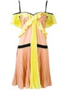 Marco Bologna - Crepe Georgette Pleated Dress - Women - Polyester/spandex/elastane - 44, Polyester/spandex/elastane