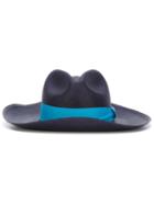 Sensi Studio Panama Hat, Women's, Size: Small, Blue, Straw