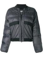 Adidas By Stella Mccartney Full-zipped Padded Jacket - Black