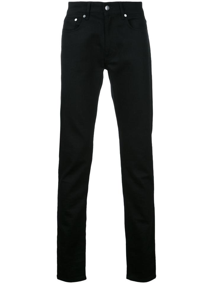 Kent & Curwen Slim-fit Jeans, Men's, Size: 48, Black, Cotton/spandex/elastane
