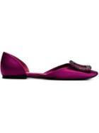 Roger Vivier 'chips' Ballerinas