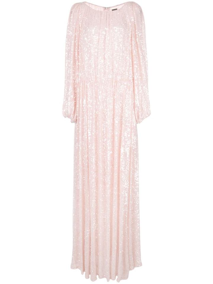Adam Lippes Sequin Maxi Dress - Pink