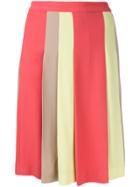 Moschino Vintage Pleated Short Skirt - Multicolour