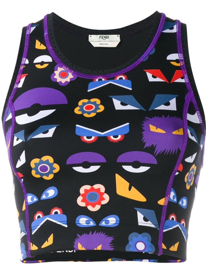Fendi Bag Bugs Printed Vest