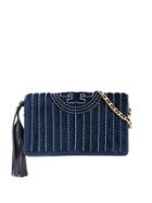 Tory Burch Fleming Wallet - Blue