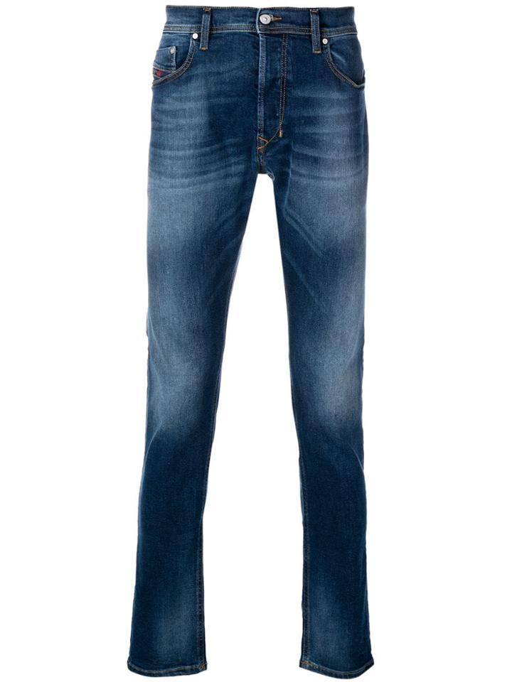 Diesel Washed Out Skinny Jeans - Blue