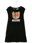 Moschino Kids Teddy Sequin Dress - Black