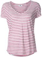 Paige Chest Pocket Striped T-shirt
