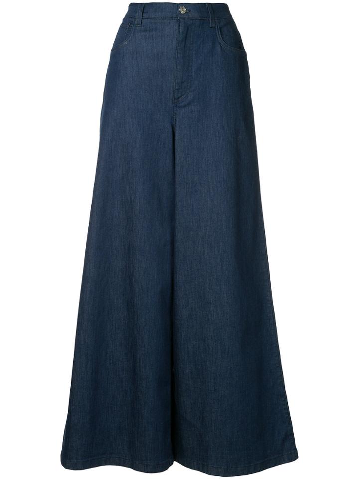 Dolce & Gabbana Wide-leg Jeans - Blue