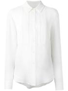 Michael Michael Kors Frayed Front Shirt - Nude & Neutrals