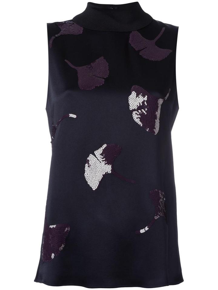 3.1 Phillip Lim Sequin Ginkgo Tank Top - Blue