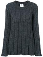 Lost & Found Rooms - Ribbed Jumper - Women - Acrylic/wool/alpaca - S, Grey, Acrylic/wool/alpaca