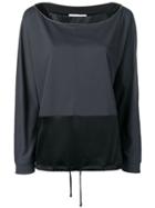 Fabiana Filippi Satin Structure Blouse - Grey