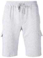 Eleventy - Drawstring Waist Track Shorts - Men - Cotton - L, Grey, Cotton