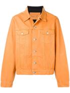 Martine Rose Dyed Denim Jacket - Orange