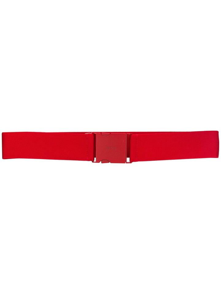 No21 Logo Buckle Belt - Red
