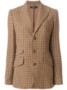 Polo Ralph Lauren Asymmetric Single-breasted Blazer - Brown