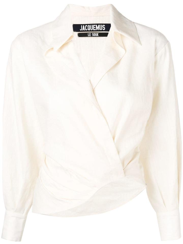 Jacquemus Layered Effect Shirt - Neutrals