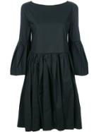 Rochas Classic Flared Dress - Black