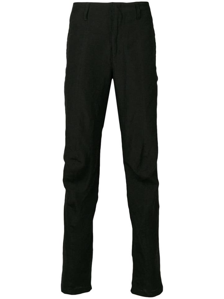 Andrea Ya'aqov Slim Fit Trousers - Black