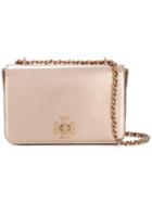 Tory Burch Metallic Cross-body Bag, Women's, Pink/purple, Patent Leather