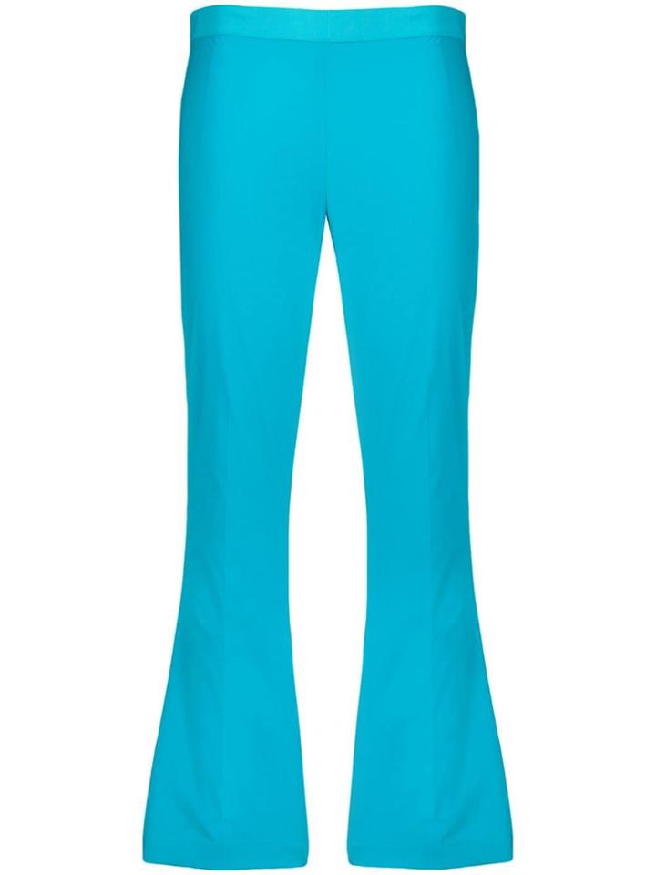 Twin-set Cropped Drainpipe Trousers - Blue