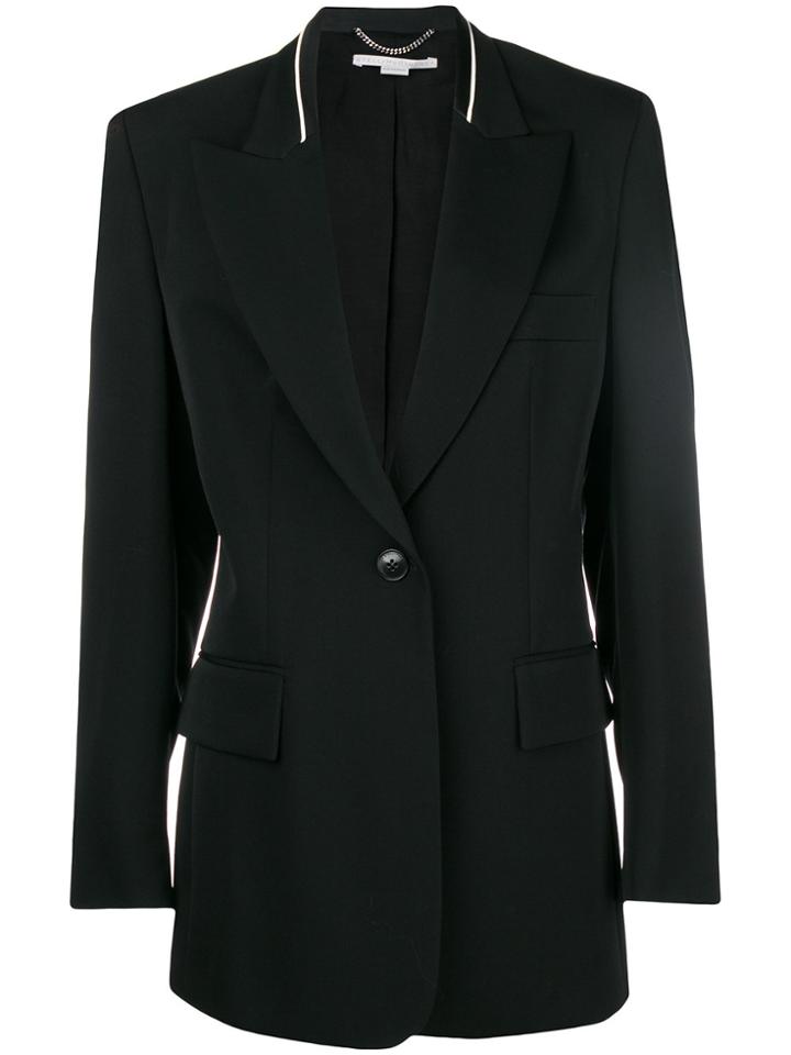 Stella Mccartney Trimmed Blazer - Black