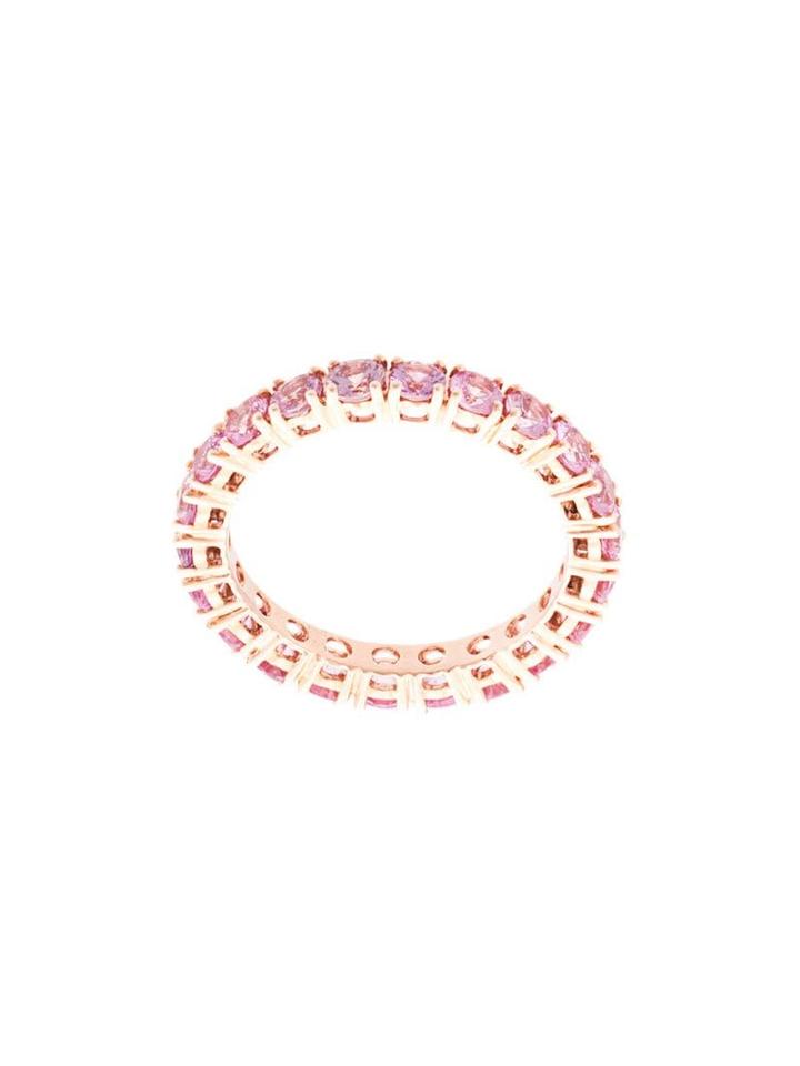 Dana Rebecca 14kt Rose Gold Pink Sapphire Eternity Ring - Rosegold