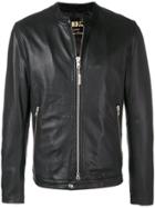 S.w.o.r.d 6.6.44 Zipped Biker Jacket - Black