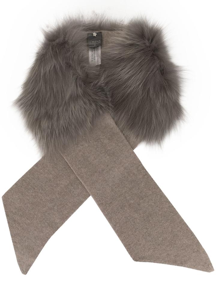 Lorena Antoniazzi Crossover Scarf - Grey