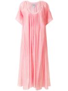 Thierry Colson Shanta Long Dress - Pink & Purple