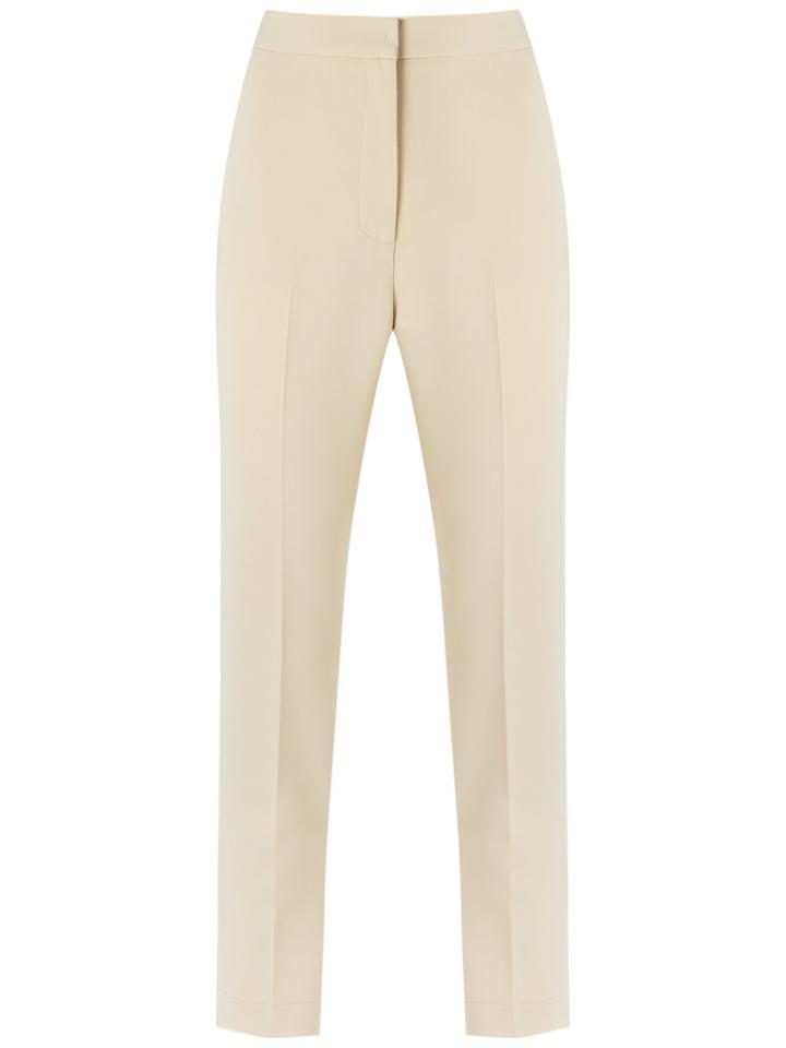 Egrey - Cropped Trousers - Women - Polyester/spandex/elastane/viscose - 40, Women's, Nude/neutrals, Polyester/spandex/elastane/viscose